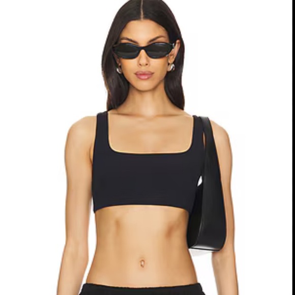WeWoreWhat Other - NEW Revolve WeWoreWhat Bandeau Bra Top in Black Shine M